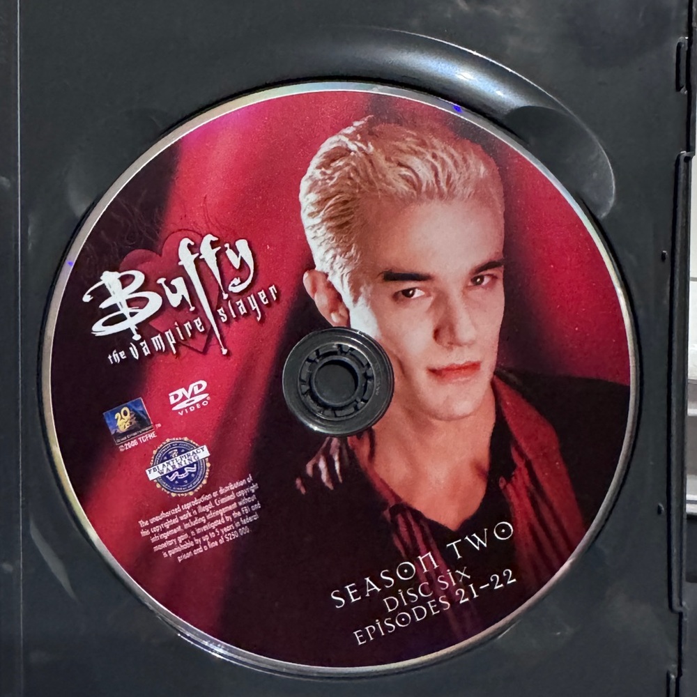 🩸✨ Buffy the Vampire Slayer – Season Two (DVD) High School Drama Meets Demons - Picture 11 of 16